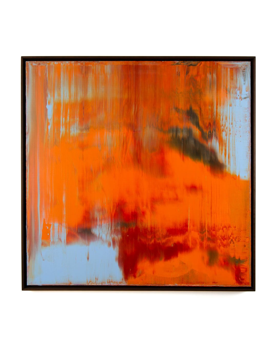 Abstract expressionist painting by Christoph Purer